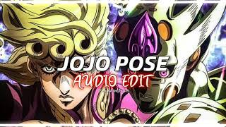 JoJo Pose  Apollo Fresh『edit audio』 [upl. by Ayikur243]