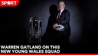 Warren Gatland on his young Welsh squad ahead of the Six Nations [upl. by Koppel]