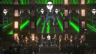 PSY  GANGNAM STYLE 강남스타일  Seoul Plaza Live Concert [upl. by Enaj609]