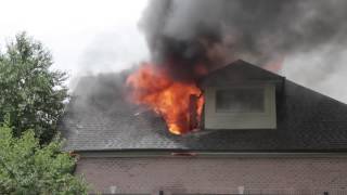 ShapPhoto South Barrington house fire 7913 [upl. by Orfurd]