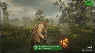 Red Dead Redemption 2 Self Sufficient TrophyAchievement Guide [upl. by Akirdnwahs274]