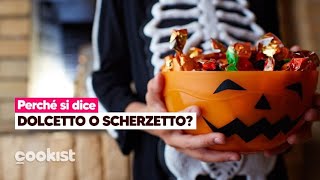 Dolcetto o scherzetto ad Halloween ecco perché si dice così [upl. by Oeram]