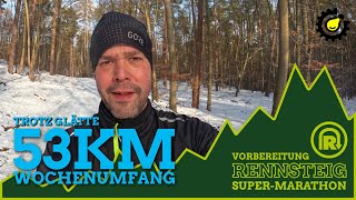 Auf 53km Umfang kommen – Vorbereitung RennsteigSupermarathon [upl. by Merta]