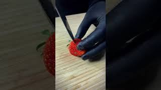 Strawberry decoration comedy sushii memes food sushifamily baking sushisfun cake [upl. by Dalenna]