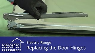 Replacing the Door Hinges in an Electric Range [upl. by Euell]