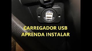 Carregador USB na Nmax Passo a Passo [upl. by Claiborn]