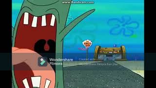 REUPLOAD SpongeBob SquarePants  Plankton Screaming EXTENDED Sparta Remix [upl. by Korry]