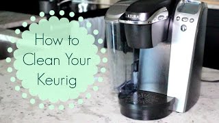 How to Clean a Keurig Coffeemaker [upl. by Akayas259]