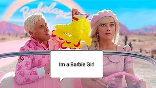 Im Barbie Girl Lyrics [upl. by Ihsorih]