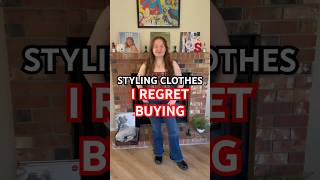 styling clothes I regret buying style outfitoftheday grwm fashion getreadywithme outfitideas [upl. by Nivlag749]