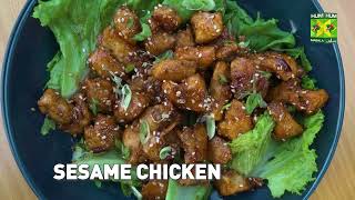 Sesame Chicken Recipe By Chef Marvi  Eid Special Quick Recipe  Todays Menu  MasalaTv [upl. by Mulcahy106]