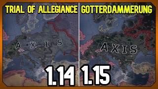 114 AAT vs 115 Götterdämmerung HOI4 AI Timelapse [upl. by Skantze249]