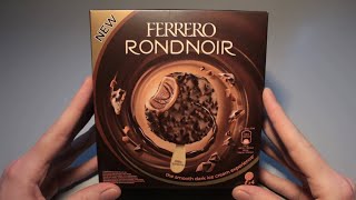 Ferrero Rondnoir Ice Cream Review [upl. by Arretak]