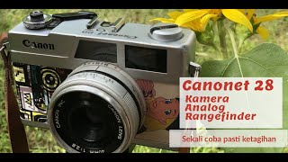 REVIEW KAMERA ANALOG CANONET 28 [upl. by Patty478]