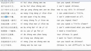 Do you speak Chinese Chinese Beginners Tutorial 6 [upl. by Colet998]