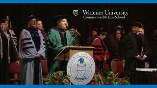 2023 Commencement Ceremony  Widener University Commonwealth Law School in Harrisburg Pennsylvania [upl. by Costanzia854]