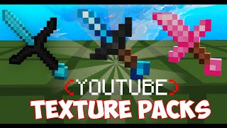 Best YouTuber Texture Packs  Bedwars [upl. by Lemon]