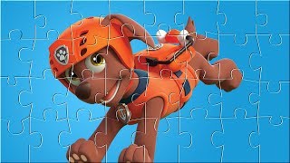 Puzzle de la Patrulla Canina con Zuma de los Paw Patrol [upl. by Lazaruk443]