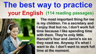 Reading Practice Improve your pronunciation in English [upl. by Latreshia434]