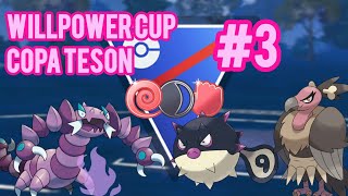 Willpower Cup Mandibuzz Shadow Drapion amp Hisuian Qwilfish Team 3 Copa Tesón [upl. by Yahsat]