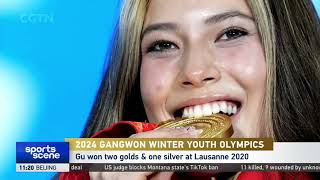 2024 Gangwon Winter Youth Olympics  Gu Ailing named Global Ambassador [upl. by Julide]