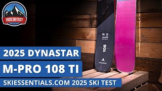 2025 Dynastar MPro 108 Ti F Team  SkiEssentialscom Ski Test Review [upl. by Asiulana]