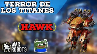 WR War Robots  HAWK destruyendo a la Meta  Guía del Hawk  F2p [upl. by Lebasy]