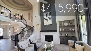 MUST SEE  BUILD THIS HOME FROM ONLY 415k  MODEL HOME TOUR [upl. by Ener]