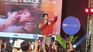 JOSHUA GARCIA IN CEBU ANG DAMING NAGWALA  Unhappy For You The GET BACK Tour 071324 [upl. by Dyer786]