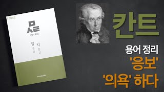 칸트  형벌 I 용어정리  응보  의욕하다 [upl. by Sil]