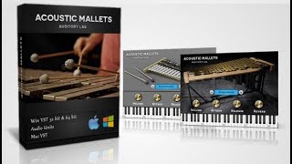 Acoustic Mallets Plugin  Vibraphone amp Glockenspiel  MacPC VST AU [upl. by Htesil725]