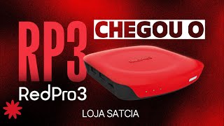 Unboxing Red Pro 3 Um dos melhores IPTV de 2024 [upl. by Chaworth933]