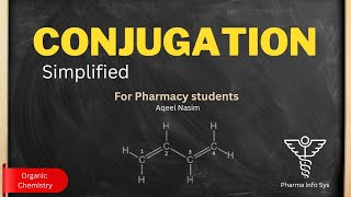 Conjugation in organic chemistry  Easy and simplified comcept organicchemistry [upl. by Zel]