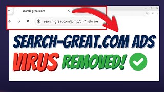 Searchgreatcom Redirect Virus  How to Remove [upl. by Scherman608]