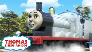 Thomas e Seus Amigos  Uma Locomotiva de Muitas Cores Sodor  EPISÓDIO COMPLETO  Desenhos [upl. by Yhtac]