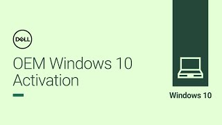 OEM Windows 10 Activation Official Dell Tech Support [upl. by Smail112]