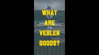 What are Veblen Goods Unique products that defy the basic laws of demand lawofdemand [upl. by Burget]