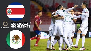 Costa Rica vs Mexico Extended Highlights  CONCACAF World Cup Qualifying  CBS Sports Golazo [upl. by Greenman]