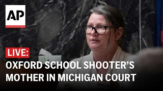 Jennifer Crumbley trial LIVE Michigan Oxford school shooter’s mother in court [upl. by Etram]