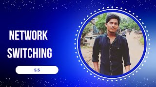 55Network switching explanation by final year ECE student DRamesh 22163EC030 [upl. by Iiette644]