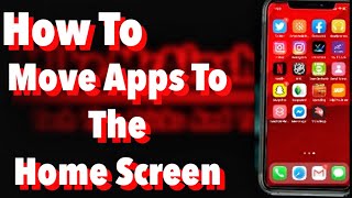 Move multiple apps on iPhone using iOS 11 drag and drop [upl. by Nelle]