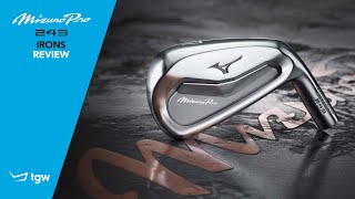 Mizuno Pro 243 Irons Review by TGW [upl. by Sall]