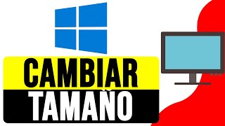 Cómo CAMBIAR TAMAÑO de PANTALLA en Windows 10 2024  Quitar Zoom Pantalla Windows 10 [upl. by Harden]