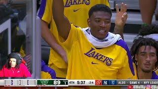 LAKERS GOT WORSE Lakers vs Bucks Preaseason Full Highlights lReaction [upl. by Moreta]