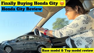 New Honda City 2024  Finally Bought my New Car 😍 Honda City Review  Base model walkaround [upl. by Houston]