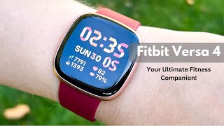 Fitbit Versa 4 The Smartwatch That Tracks Your Whole Health [upl. by Nolaf]