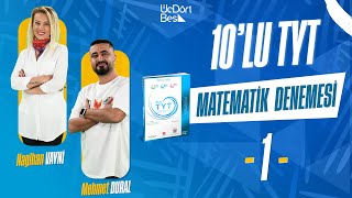 345 YAYINCILIK 10LU TYT MATEMATİK DENEMESİ  1 [upl. by Egedan699]