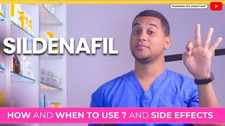 Sildenafil How to Use It amp 3 Common Side Effects [upl. by Adamik343]