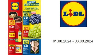 Gazetka Lidl PL  01082024  03082024  Od czwartku [upl. by Jillayne]