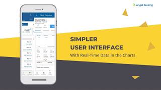 Angel Broking App with Simpler User Interface amp RealTime Data in Charts  Angel Broking [upl. by Docilu]